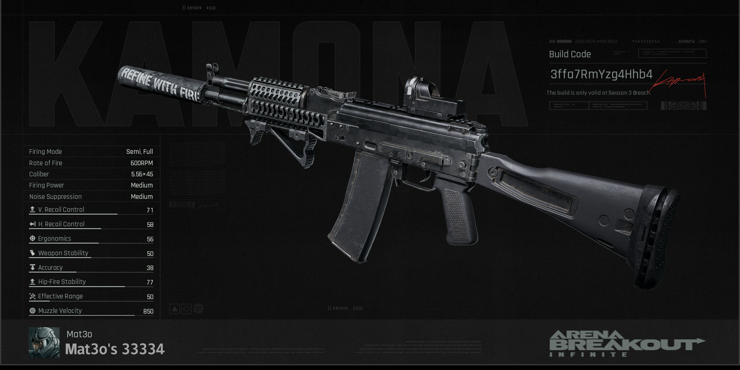 Orta Mesafe Canavarı / AK-102 BUİLD Cover Image